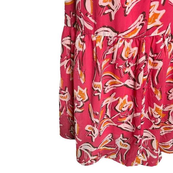 COLLECTIVE Concepts Dress Flowy Maxi Boho‎ Milkmaid Size S - Picture 8 of 12